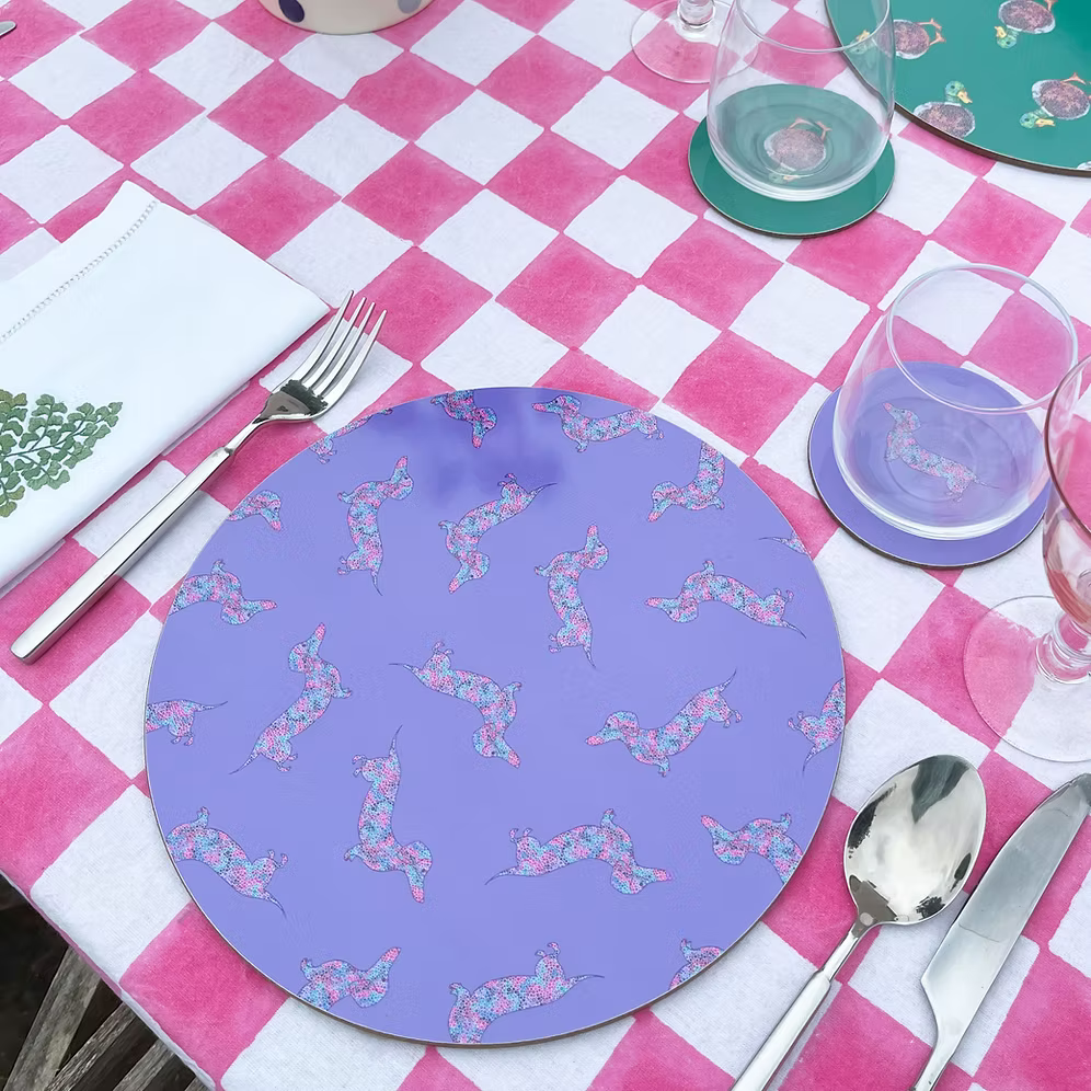 Dachshund Table Mats