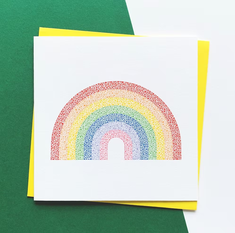 Rainbow Card