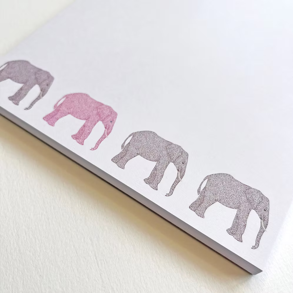 A5 Elephant Notepad