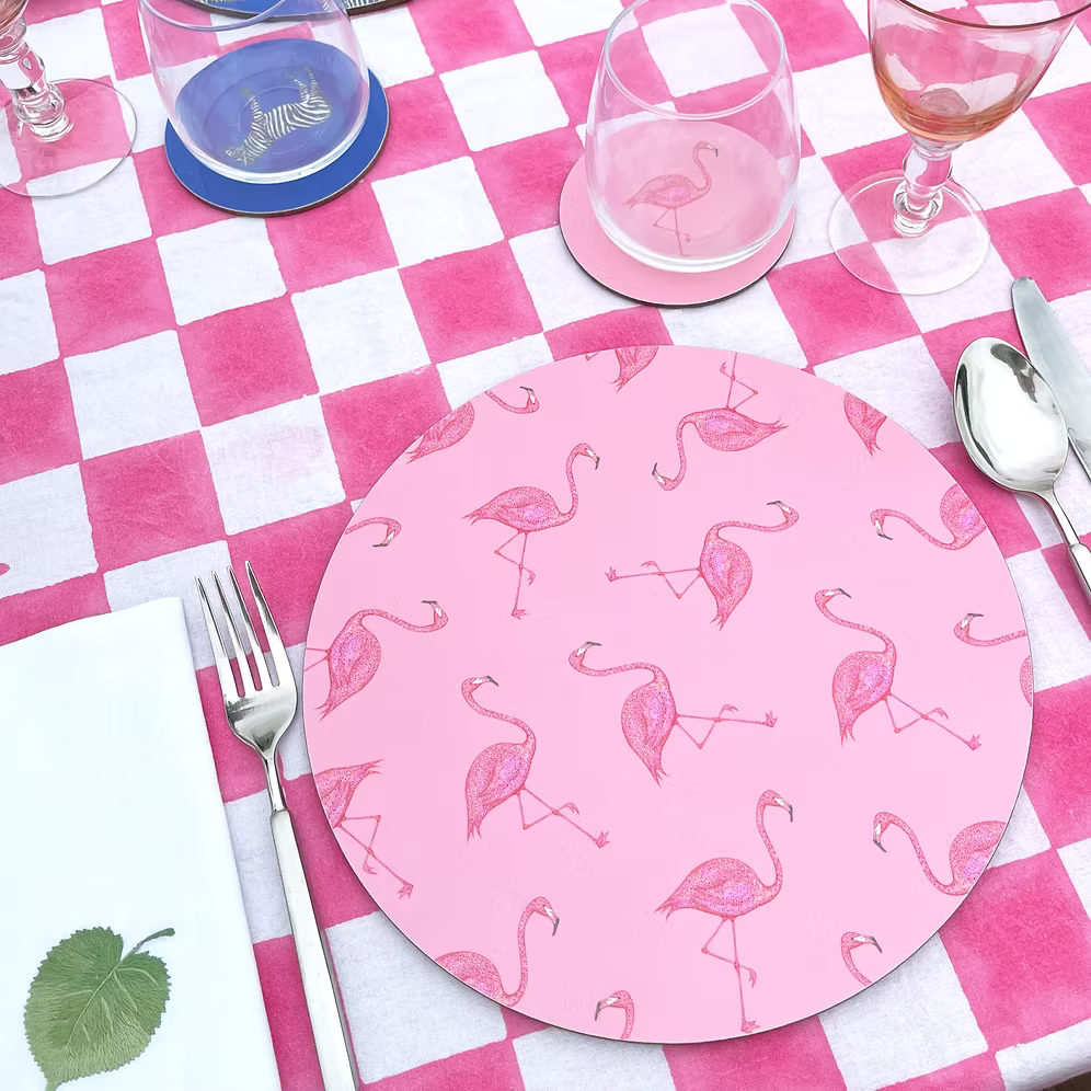 Flamingo Table Mats