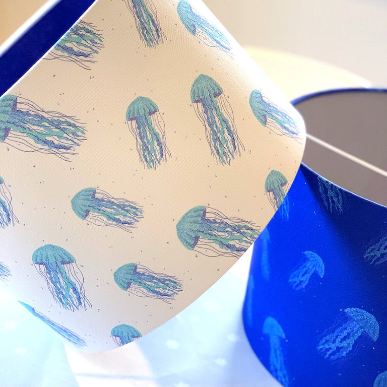 White Jellyfish Lampshade