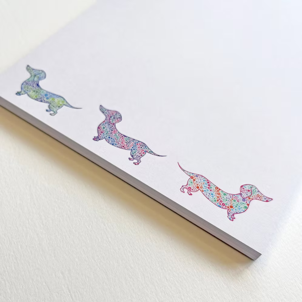 A5 Dachshund Notepad