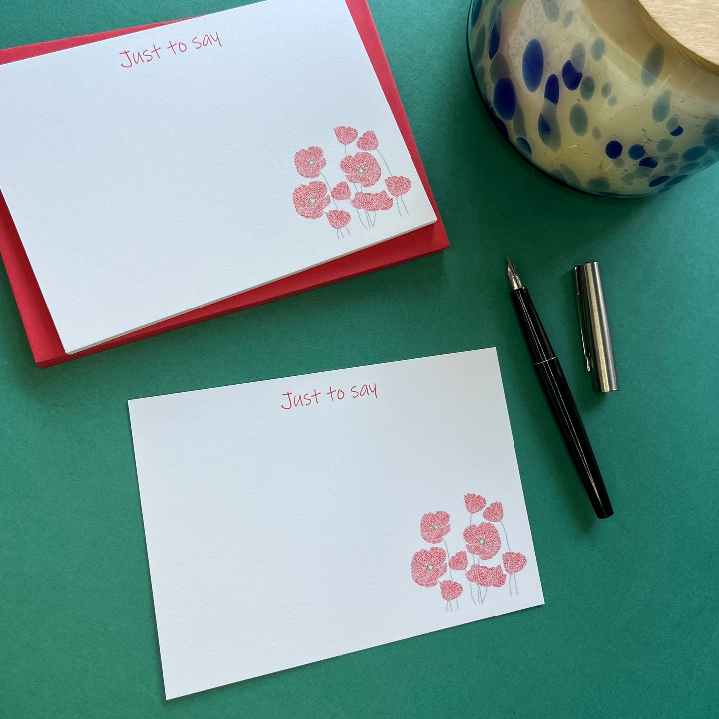 Poppy Notecards