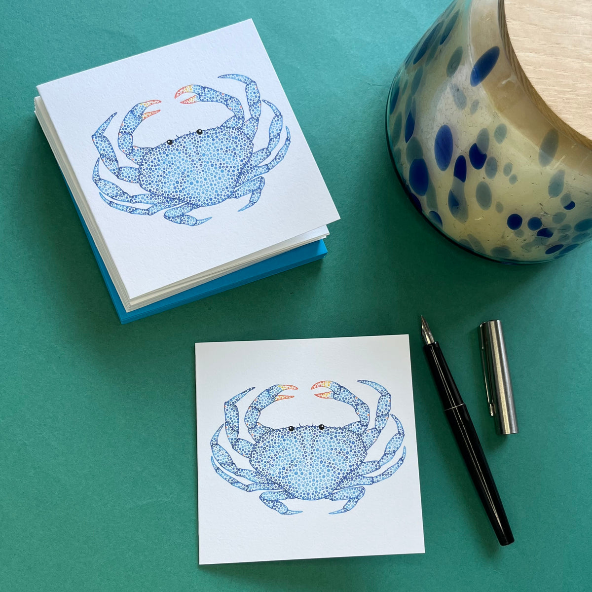 Crab mini cards