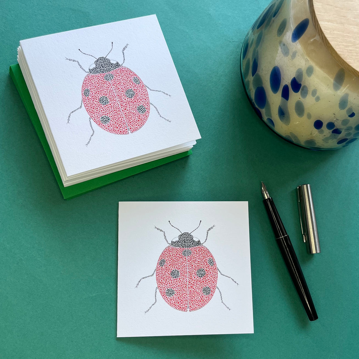 Ladybird mini cards