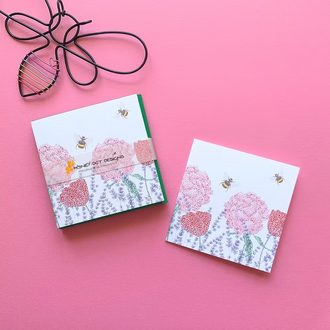 Garden Flower mini cards