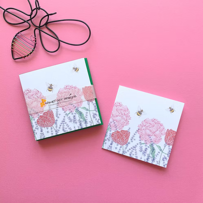 Garden Flower mini cards