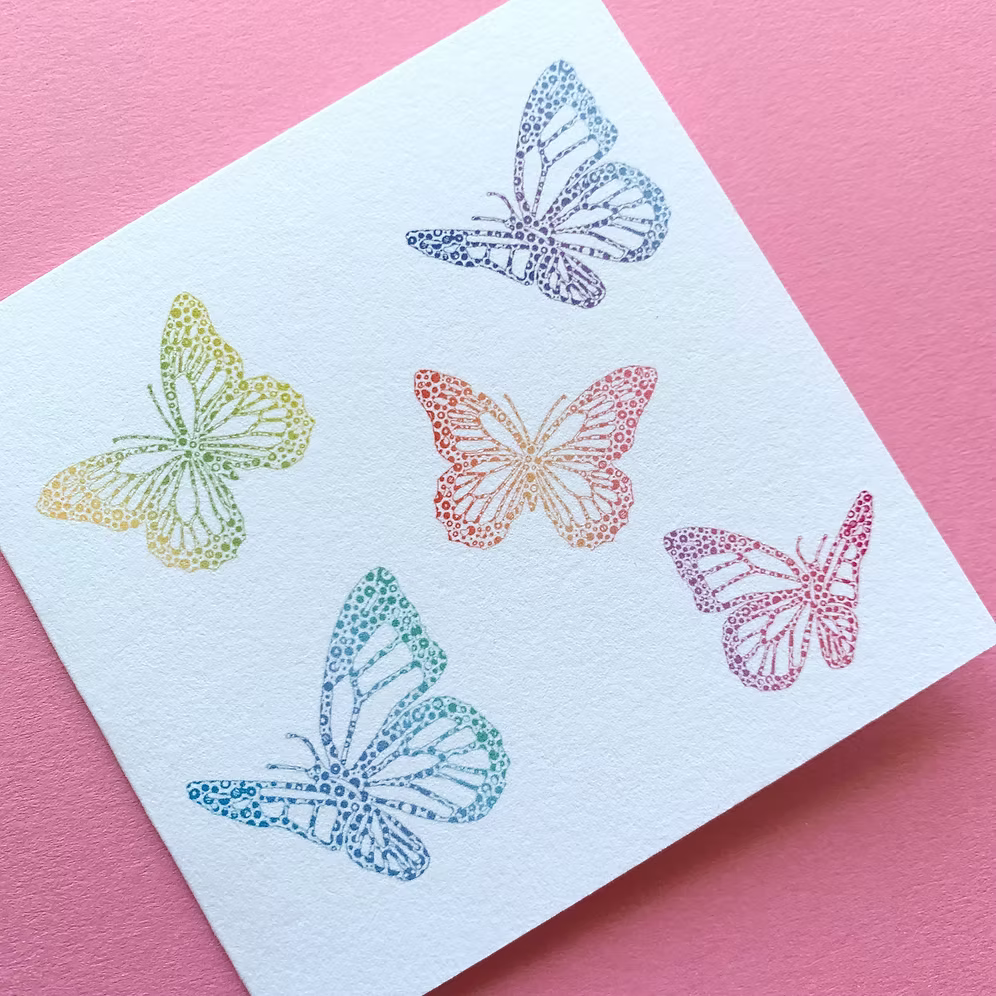 Butterfly mini cards