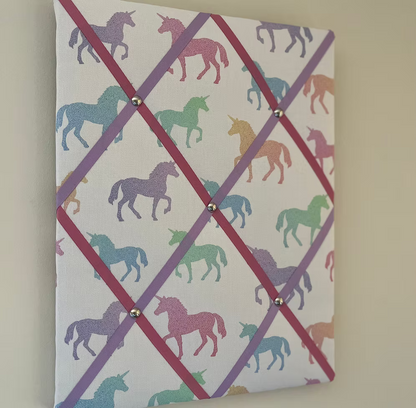 Unicorn Fabric Noticeboard