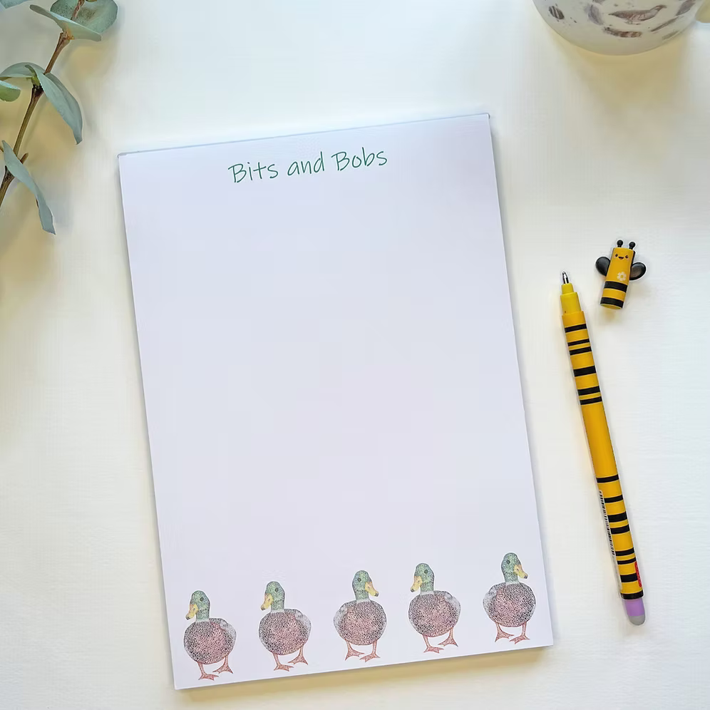 A5 Duck Notepad