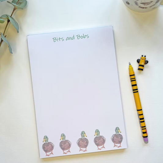 A5 Duck Notepad