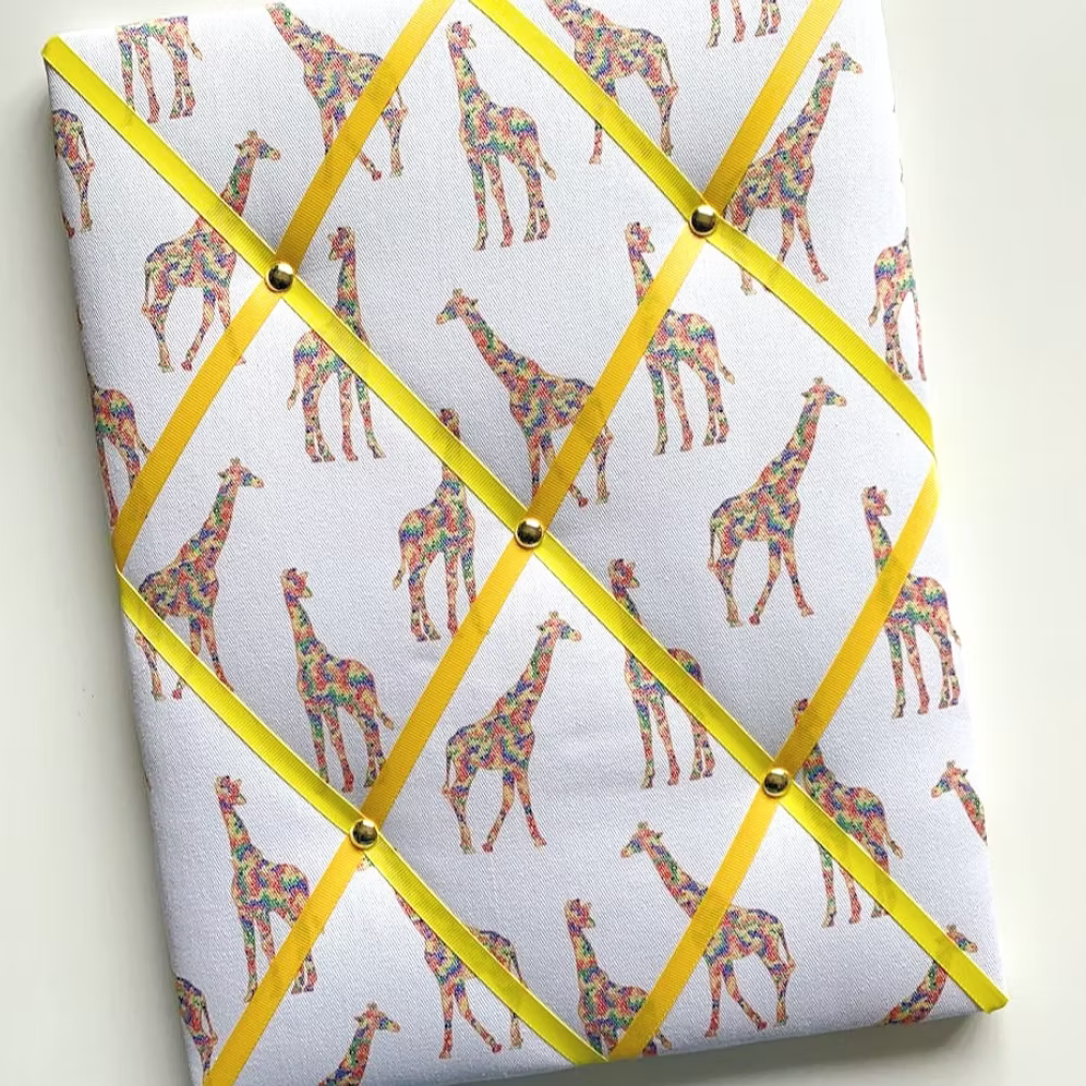 Giraffe Fabric Noticeboard
