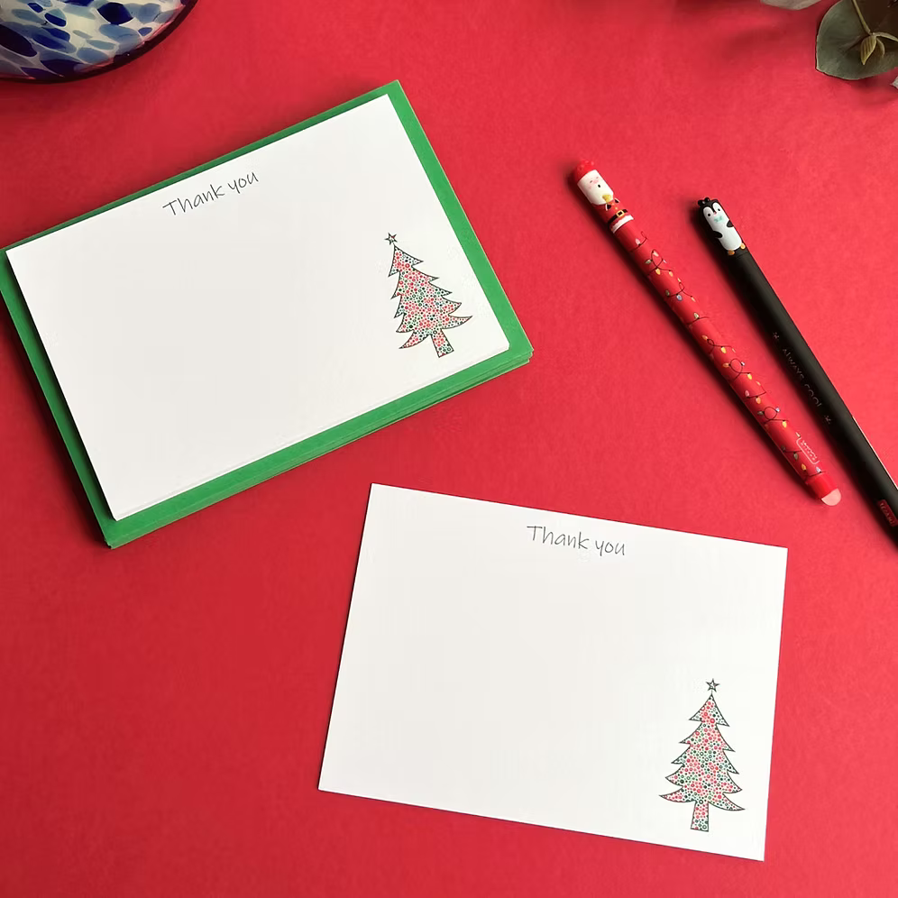 Christmas Thank you Notecards