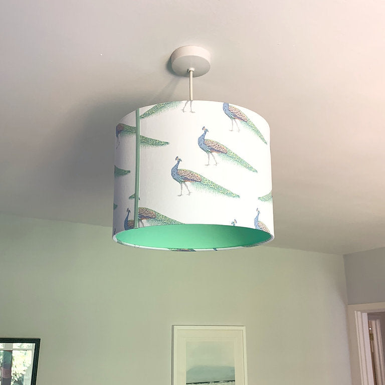 Peacock Lampshade