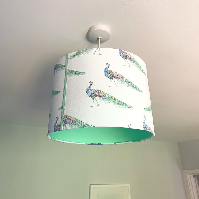 Peacock Lampshade