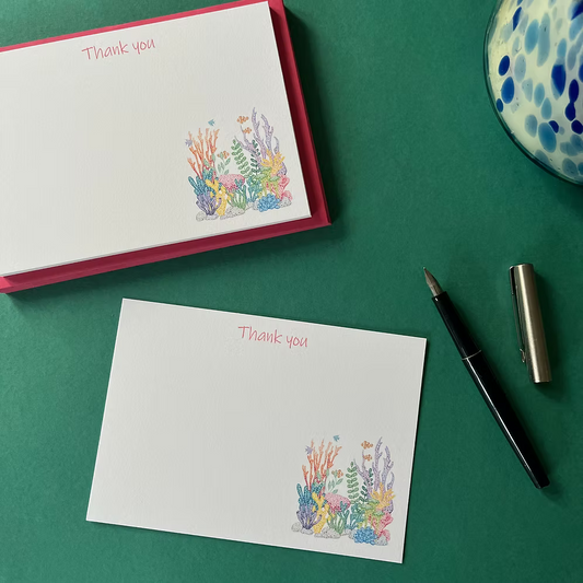 Coral Notecards