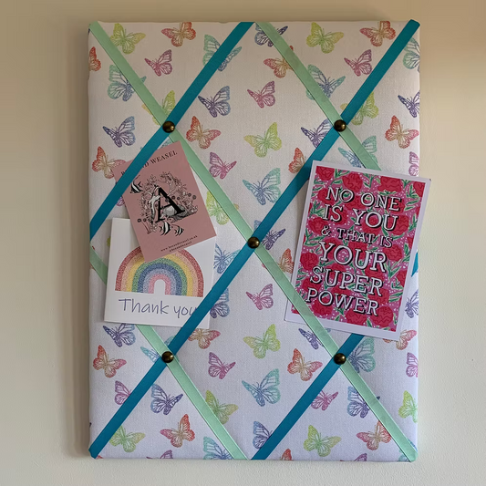 Butterfly Fabric Noticeboard