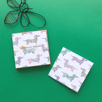 Dachshund mini cards