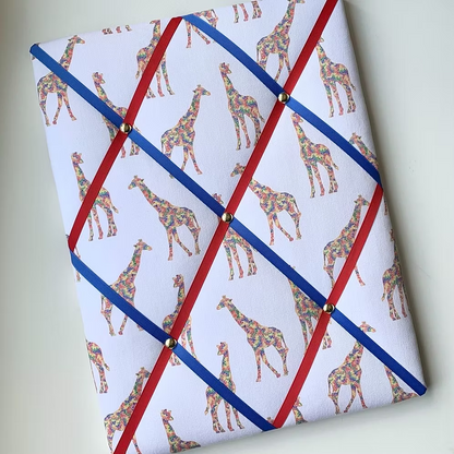 Giraffe Fabric Noticeboard