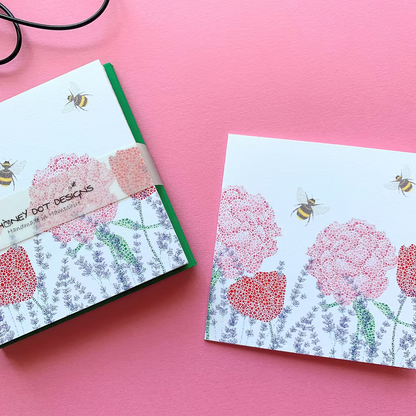 Garden Flower mini cards