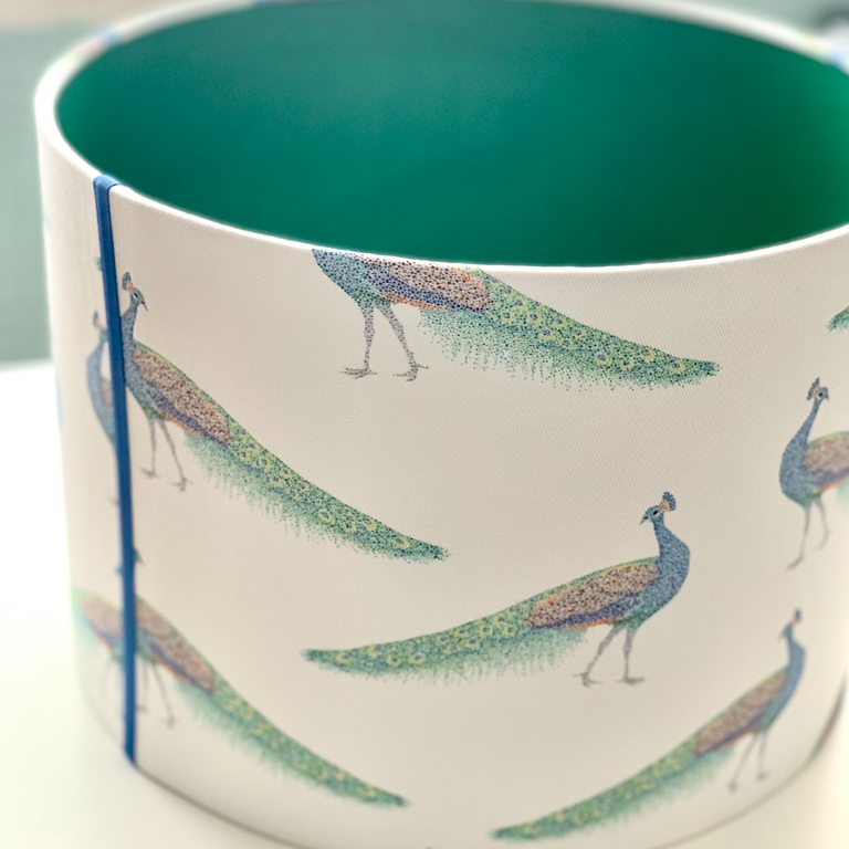 Peacock Lampshade