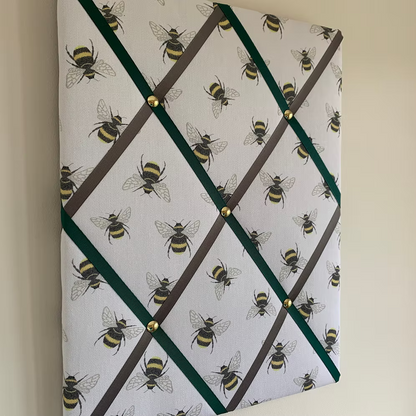 Bee Fabric Noticeboard