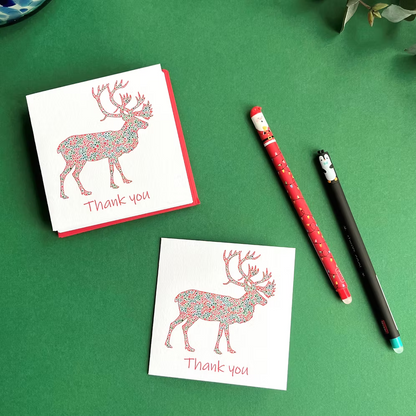 Mini Christmas Thank You cards
