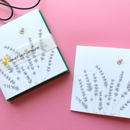 Lavender mini cards