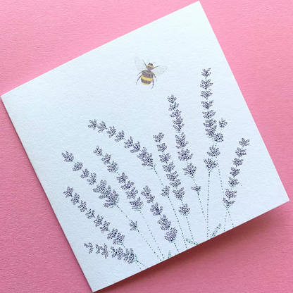 Lavender mini cards