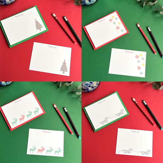Christmas Thank you Notecards