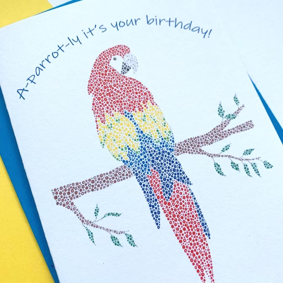 Parrot Card