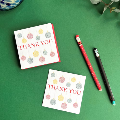 Mini Christmas Thank You cards