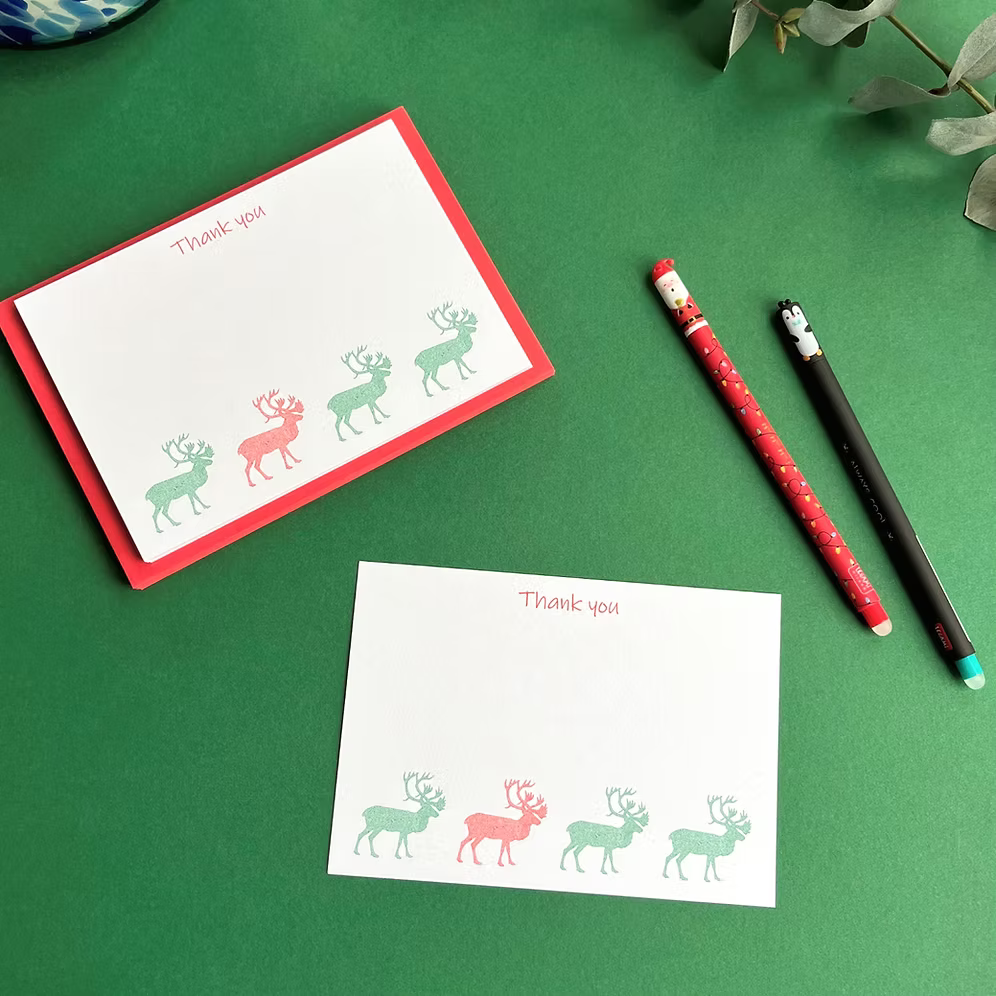 Christmas Thank you Notecards