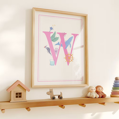 W Initial Print