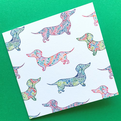 Dachshund mini cards