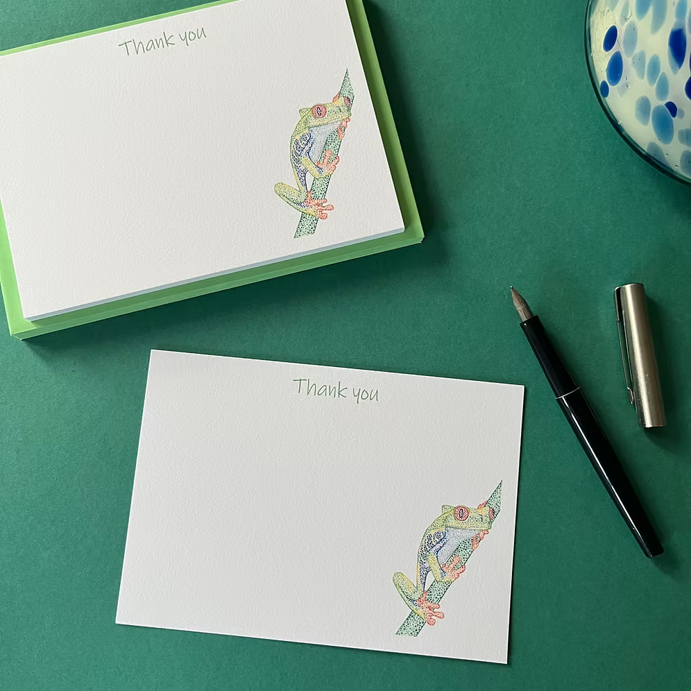 Frog Notecards