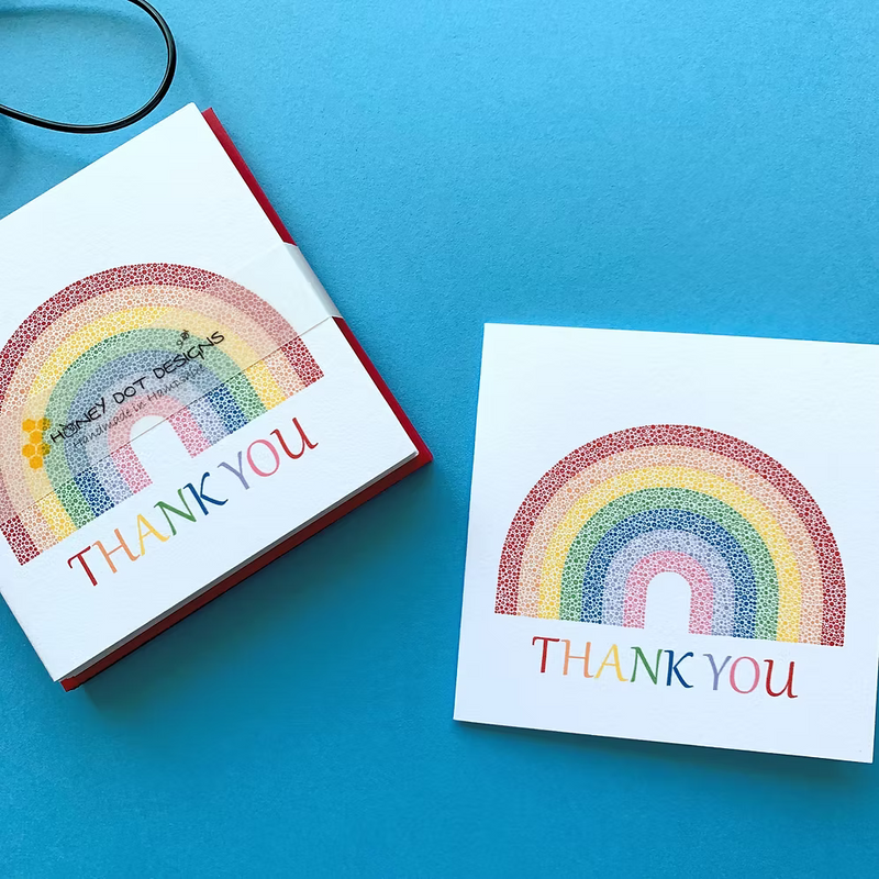 Rainbow mini cards