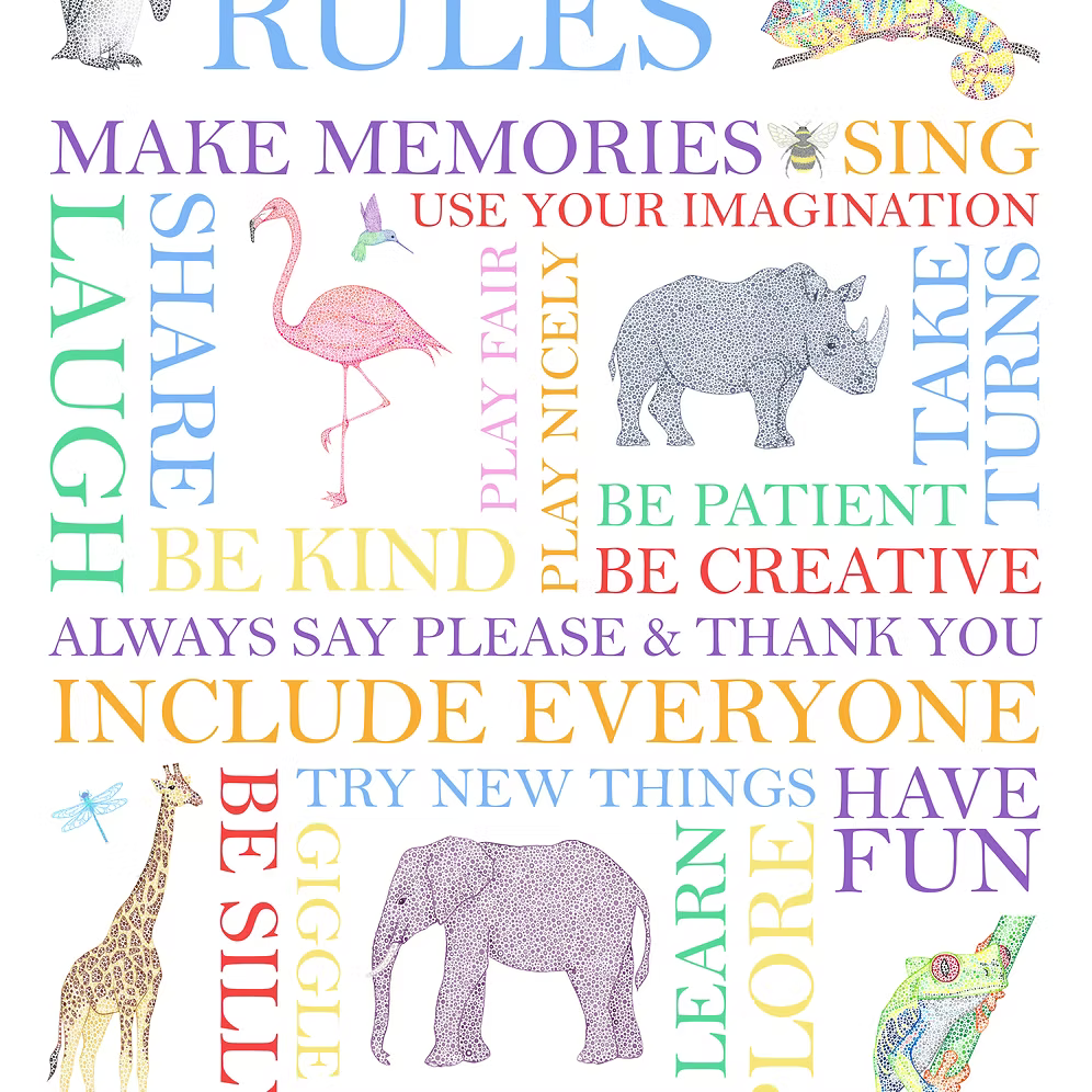 Playroom Rules Print