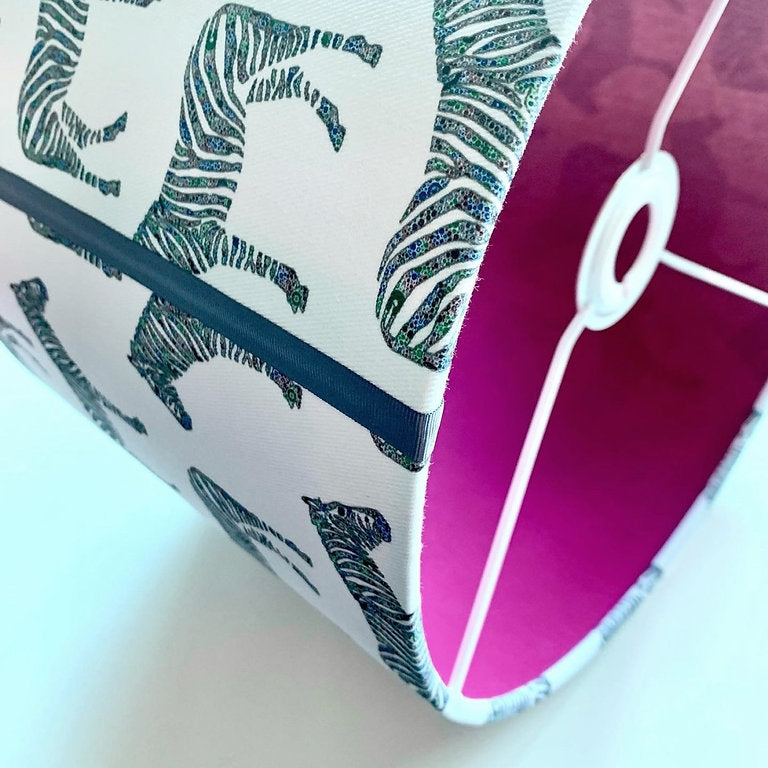 Zebra Lampshade