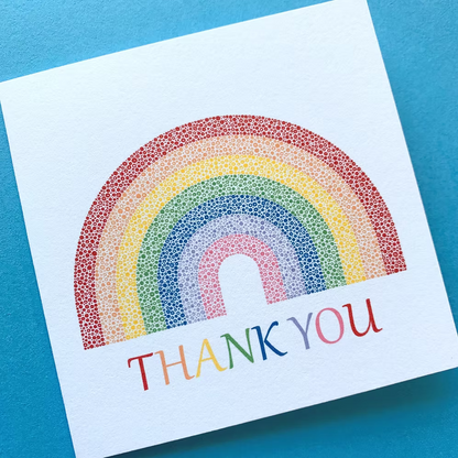 Rainbow mini cards