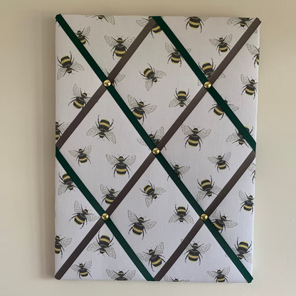 Bee Fabric Noticeboard