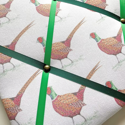 Pheasant Fabric Noticeboard