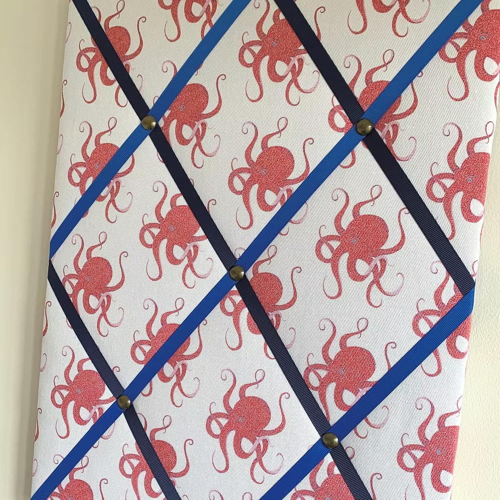 Octopus Fabric Noticeboard