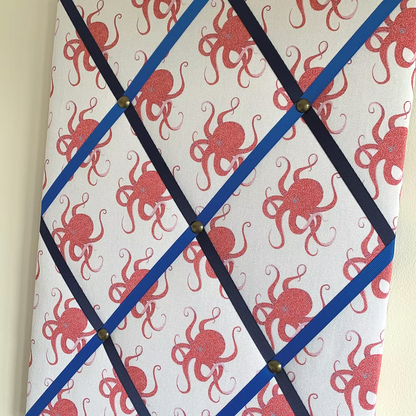 Octopus Fabric Noticeboard