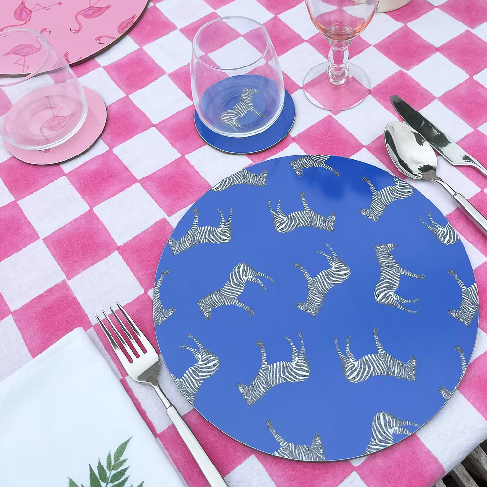 Zebra Table Mats