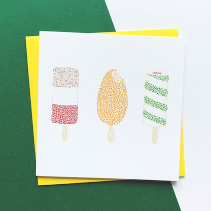 Ice Lolly card