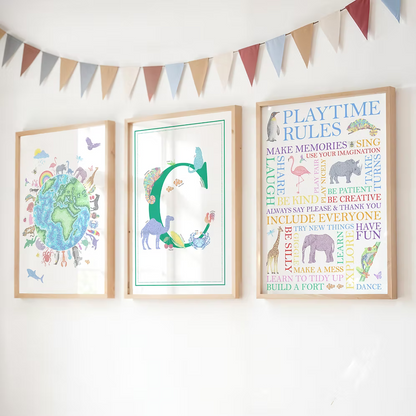Playroom Rules Print