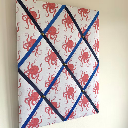 Octopus Fabric Noticeboard
