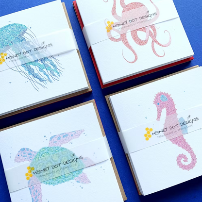 Creatures of the Sea mini cards