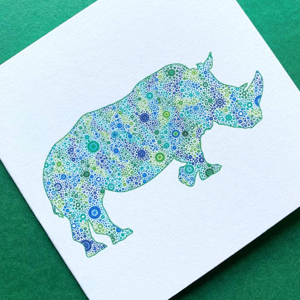Safari Animal mini cards